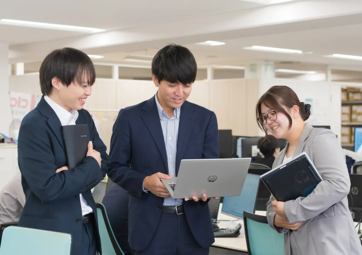 営業職打合せの様子